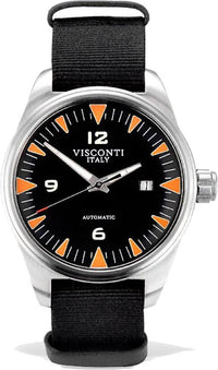 Thumbnail for Visconti Watch Roma 60s Time Sport Black KW21-07