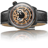 Thumbnail for Watches - Bomberg BB-01 Automatic Mariachi Skull Men's Brown Watch CT43ASPGD.24-1.11