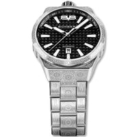 Thumbnail for Watches - Bomberg Metropolis Aruba Automatic Men's Black Watch BF43ASS.12-1.12