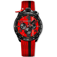 Thumbnail for Watches - Bomberg Monza Men's Red Watch BS45CHPBA.059-15.12