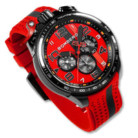 Thumbnail for Watches - Bomberg Monza Men's Red Watch BS45CHPBA.059-15.12