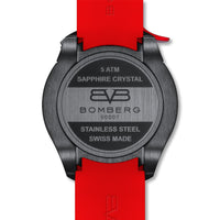 Thumbnail for Watches - Bomberg Monza Men's Red Watch BS45CHPBA.059-15.12