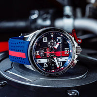 Thumbnail for Watches - Bomberg Silverstone Men's Blue Watch BS45CHSP.059-8.10