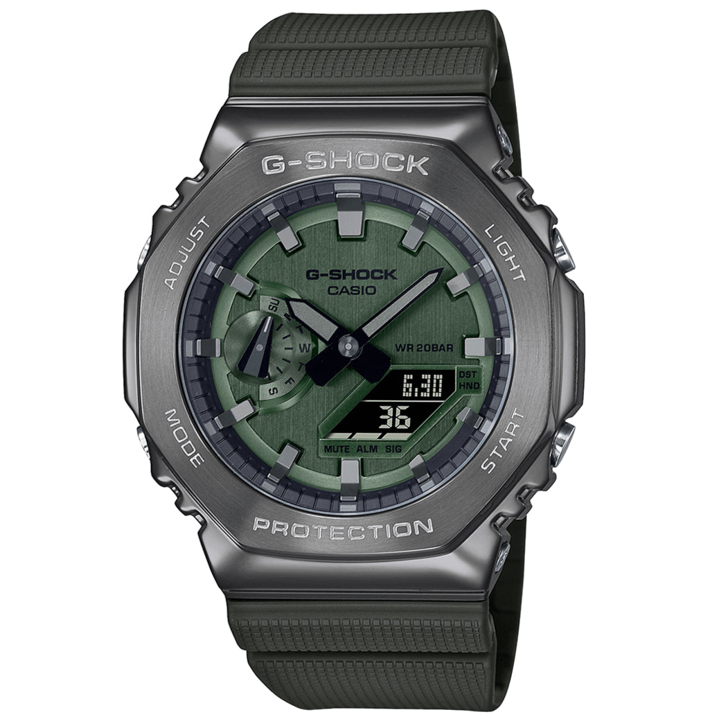 Watches - Casio G-Shock Men's Green Watch GM-2100B-3AER