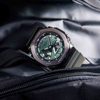 Thumbnail for Watches - Casio G-Shock Men's Green Watch GM-2100B-3AER