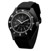 Thumbnail for Watches - Marathon Black Pilot's Navigator - 41mm - US Government / Ballistic Nylon / Black - WW194001-S-BK-B