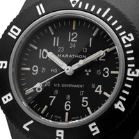 Thumbnail for Watches - Marathon Black Pilot's Navigator - 41mm - US Government / Ballistic Nylon / Black - WW194001-S-BK-B