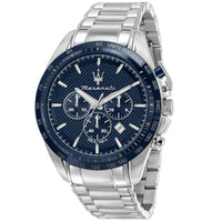 Thumbnail for Watches - Maserati Men's Traguardo  Blue Watch MSR8873612043