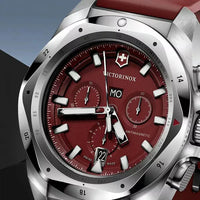 Thumbnail for Watches - Victorinox I.N.O.X. Chrono Men's Red Watch 241986