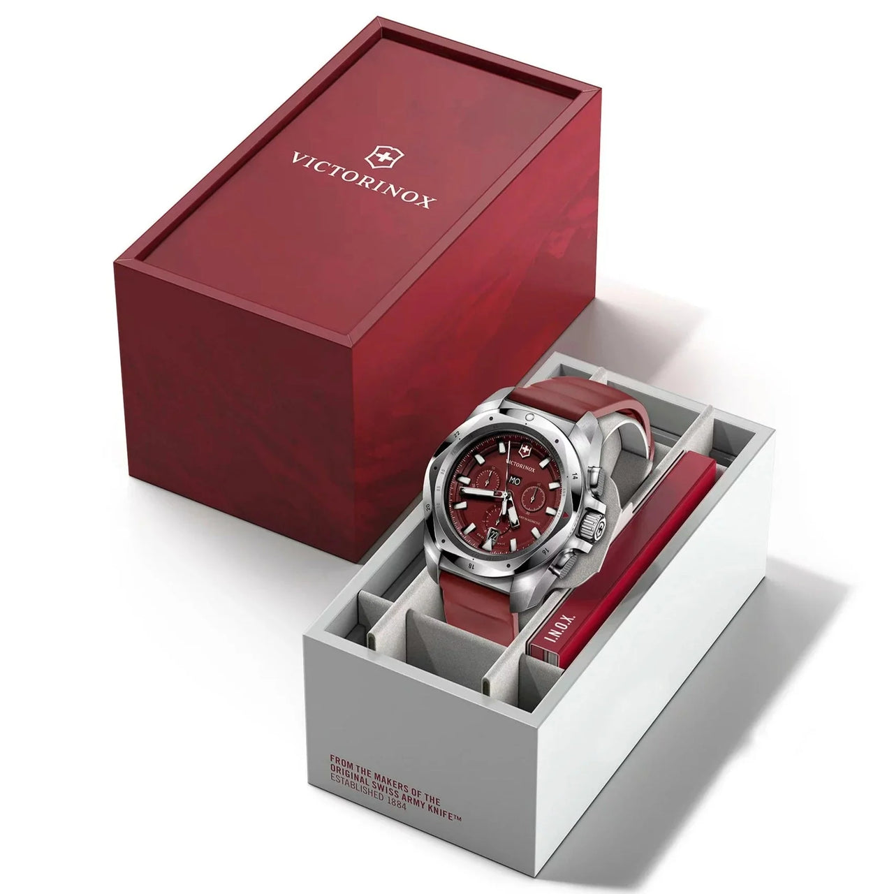 Watches - Victorinox I.N.O.X. Chrono Men's Red Watch 241986