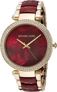 Thumbnail for Michael Kors Parker Red Ladies Watch MK6427