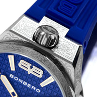 Thumbnail for Bomberg Men's Majestic Blue Automatic Watch BF43ASS.12-7.12