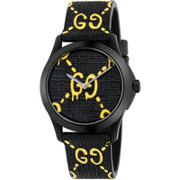 Thumbnail for Gucci Watch G-Timeless 38mm Ghost Black Yellow