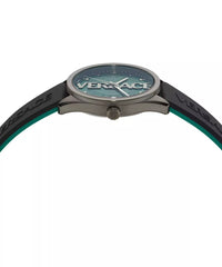 Thumbnail for Versace Men's Watch V-Vertical 42mm Green Black VE3H00322