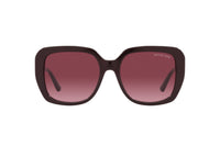 Thumbnail for Michael Kors Women's Sunglasses Manhasset Square Burgundy MK214033448H