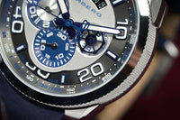 Thumbnail for Bomberg Men's Chronograph Watch BOLT-68 Blue BS45CHSS.007.3