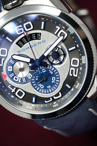 Thumbnail for Bomberg Men's Chronograph Watch BOLT-68 Blue BS45CHSS.007.3