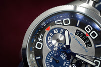 Thumbnail for Bomberg Men's Chronograph Watch BOLT-68 Blue BS45CHSS.007.3