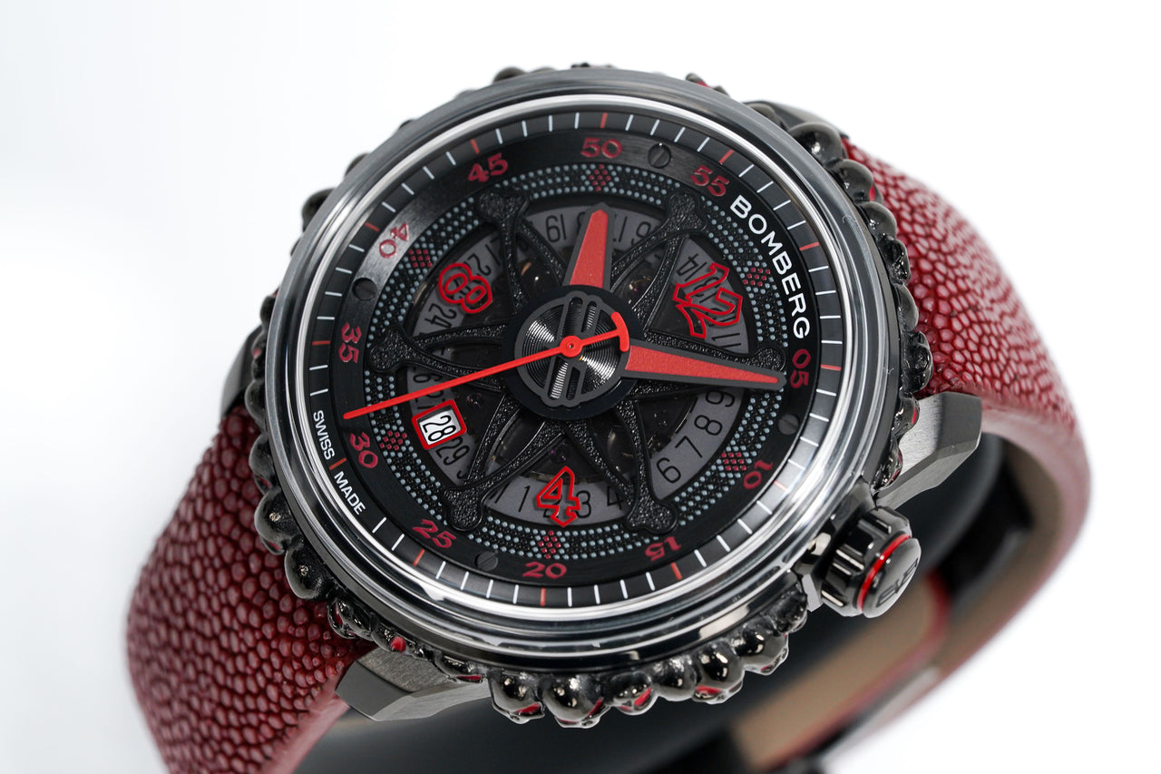 Bomberg Watch BB-01 Automatic Red Catacomb Limited Edition CT43APBA.25-2.11