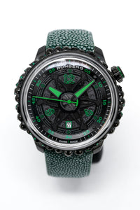 Thumbnail for Bomberg Watch BB-01 Automatic Green Catacomb Limited Edition CT43APBA.25-3.11