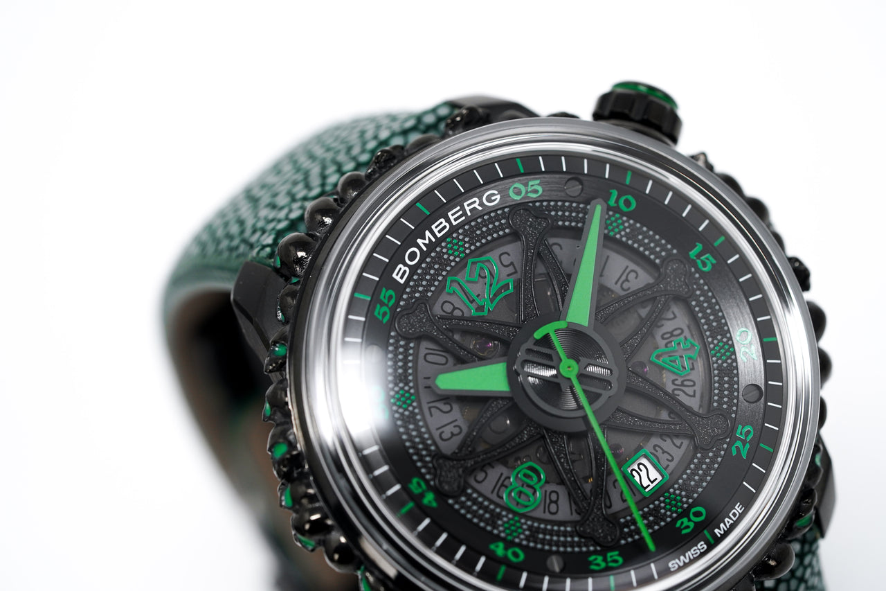 Bomberg Watch BB-01 Automatic Green Catacomb Limited Edition CT43APBA.25-3.11