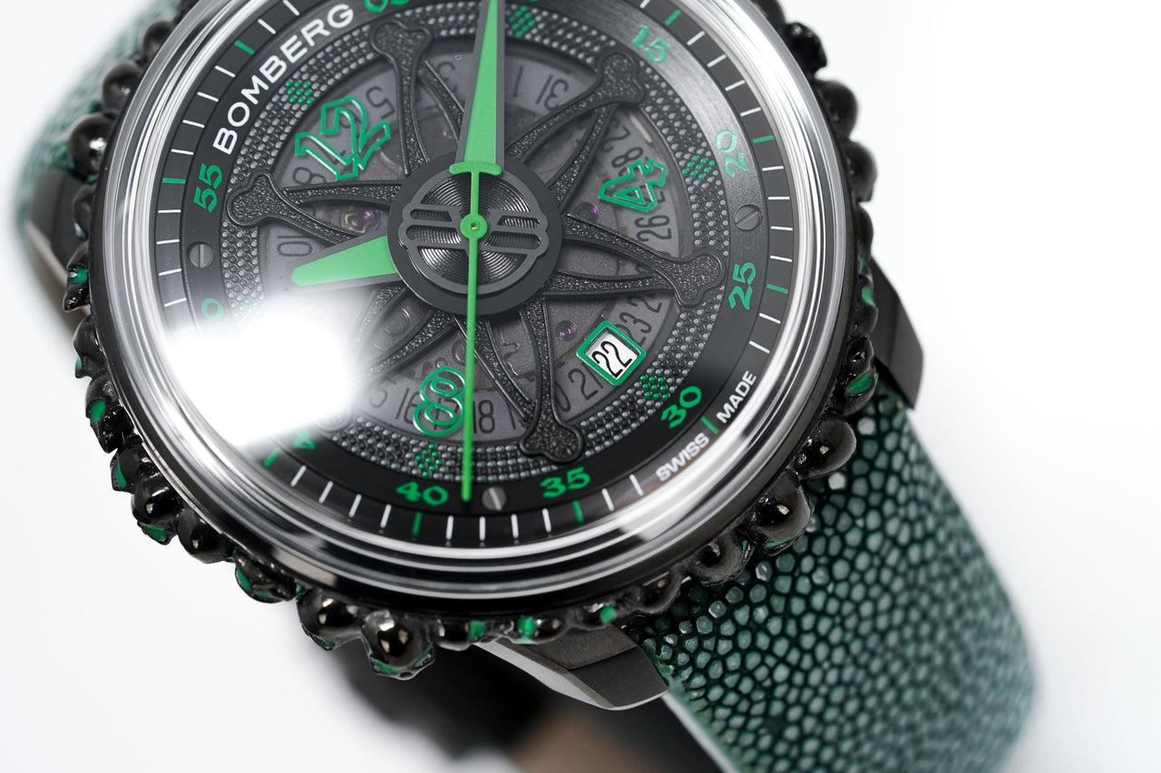 Bomberg Watch BB-01 Automatic Green Catacomb Limited Edition CT43APBA.25-3.11