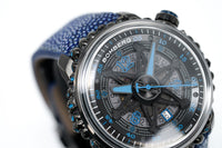 Thumbnail for Bomberg Watch BB-01 Automatic Blue Catacomb Limited Edition CT43APBA.25-4.11