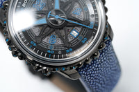 Thumbnail for Bomberg Watch BB-01 Automatic Blue Catacomb Limited Edition CT43APBA.25-4.11