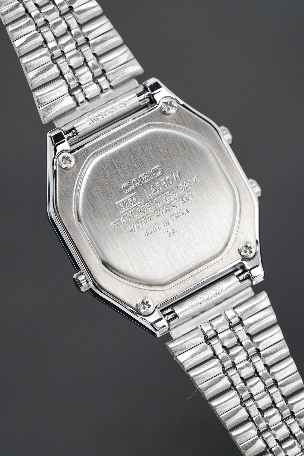 Casio Vintage Female Digital Stainless Steel Watch