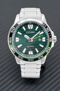 Thumbnail for Citizen Men's Watch Eco-Drive Marine Green AW1526-89X