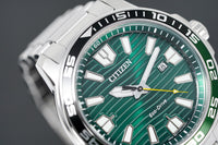 Thumbnail for Citizen Men's Watch Eco-Drive Marine Green AW1526-89X