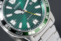 Thumbnail for Citizen Men's Watch Eco-Drive Marine Green AW1526-89X