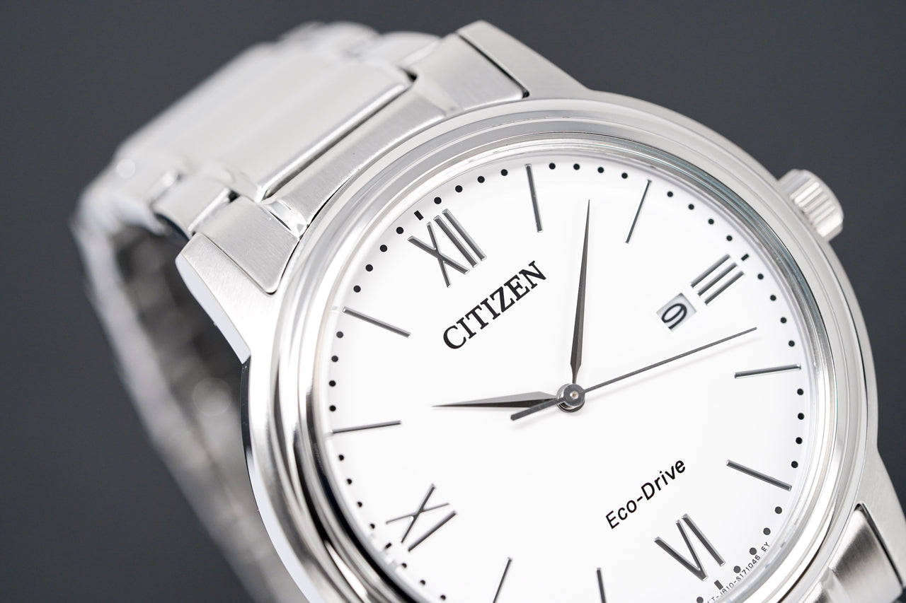 Citizen Men's Watch Eco-Drive White AW1670-82A