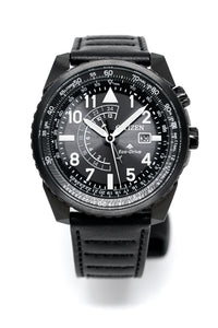 Thumbnail for Citizen Men's Watch Eco-Drive Promaster Nighthawk Black BJ7135-02E