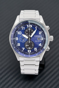 Thumbnail for Citizen Men's Watch Eco-Drive Urban Chrono Blue CA0770-72L