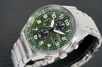 Thumbnail for Citizen Men's Watch Eco-Drive Urban Chrono Green CA0770-72X