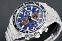 Thumbnail for Citizen Men's Watch Eco-Drive Chrono Racing Blue CA0781-84L