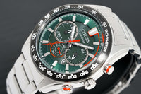 Thumbnail for Citizen Men's Watch Eco-Drive Chrono Sport Green CA4486-82X