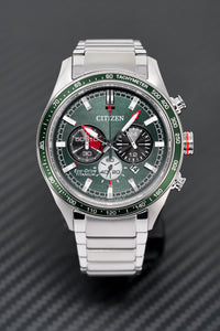 Thumbnail for Citizen Men's Watch Eco-Drive Super Titanium™ Chrono Green CA4497-86X