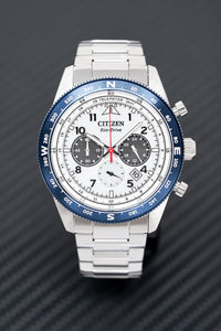 Thumbnail for Citizen Men's Watch Eco-Drive Future Force Chrono White CA4554-84H