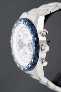 Thumbnail for Citizen Men's Watch Eco-Drive Future Force Chrono White CA4554-84H