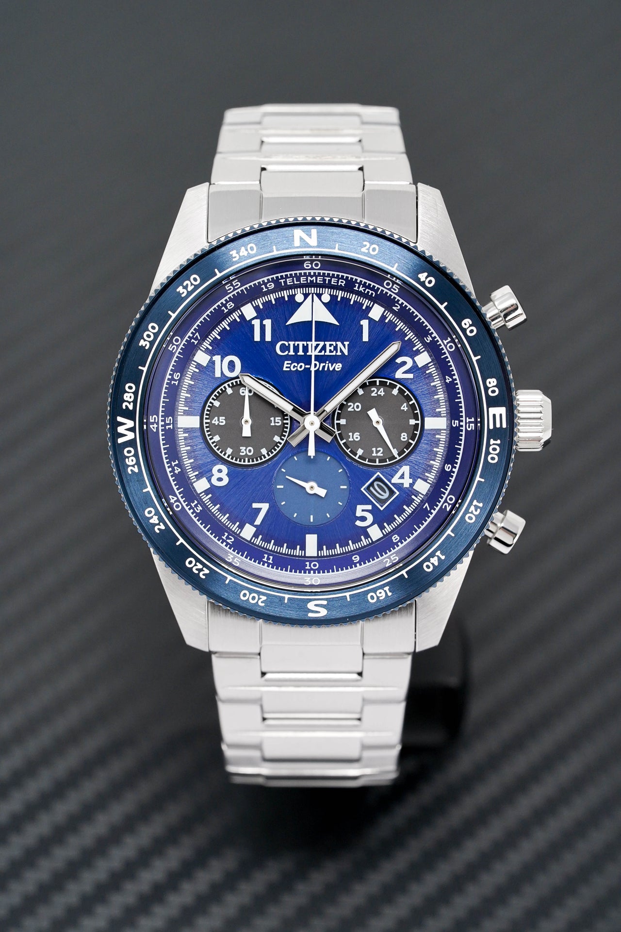 Citizen Men's Watch Eco-Drive Future Force Chrono Blue CA4554-84L