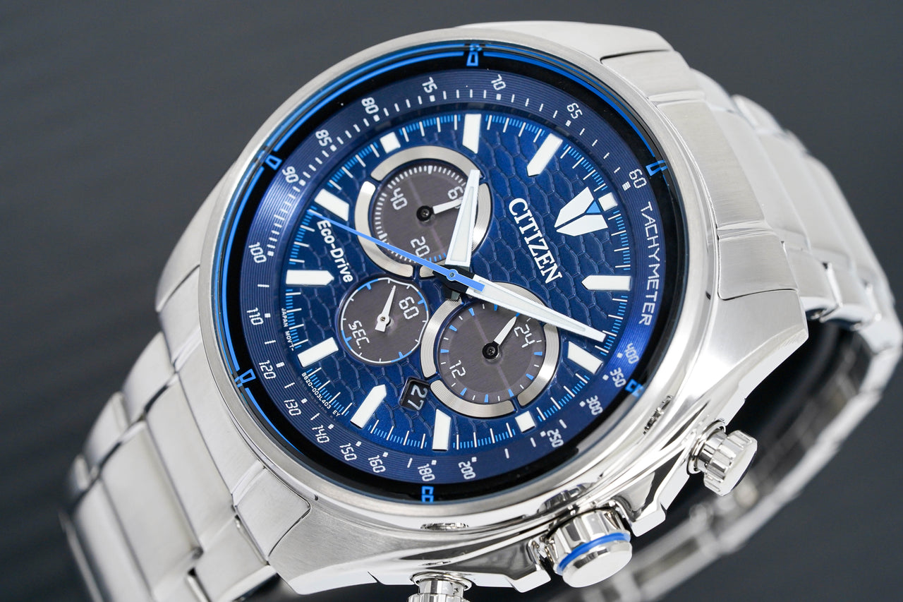 Citizen Men's Watch Eco-Drive Active Chrono Blue CA4560-81L