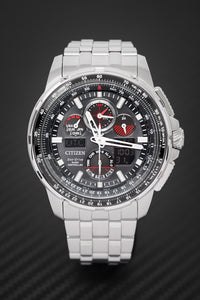 Thumbnail for Citizen Men's Watch Skyhawk A-T Chronograph Radio Controlled Eco-Drive JY8050-51E