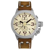 Thumbnail for TW Steel Watch Men's Canteen Chronograph Cream CS104