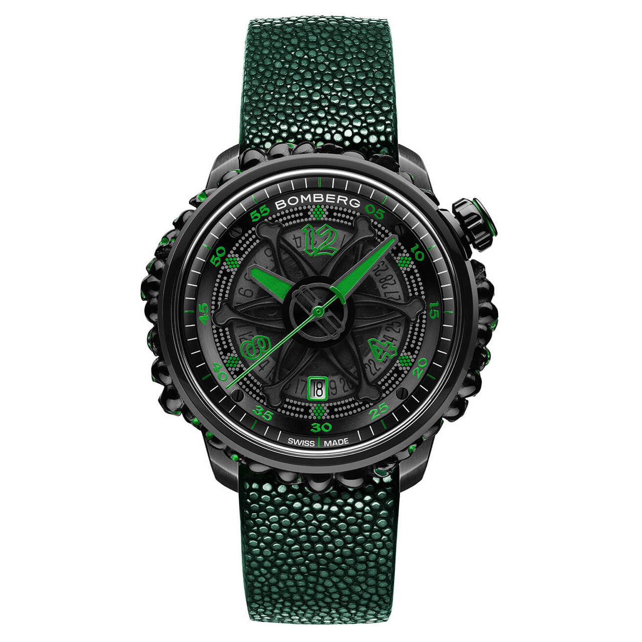 Bomberg Watch BB-01 Automatic Green Catacomb Limited Edition CT43APBA.25-3.11