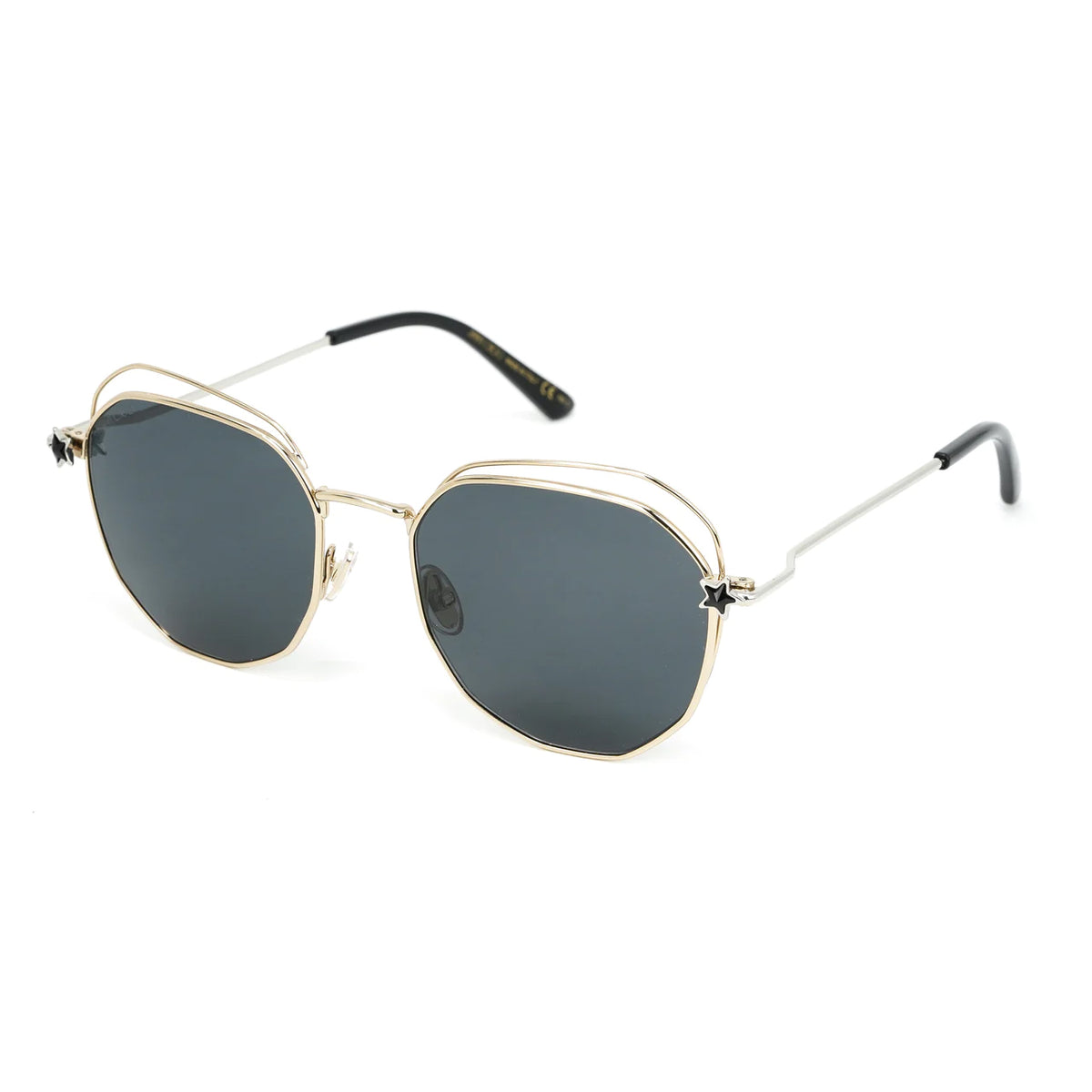NEW JIMMY CHOO FRANNY/S 0J5G Sunglasses Jimmy Choo FRANNY/S 0J5G IR Women Sunglasses Round GOLD/GREY  main image 2