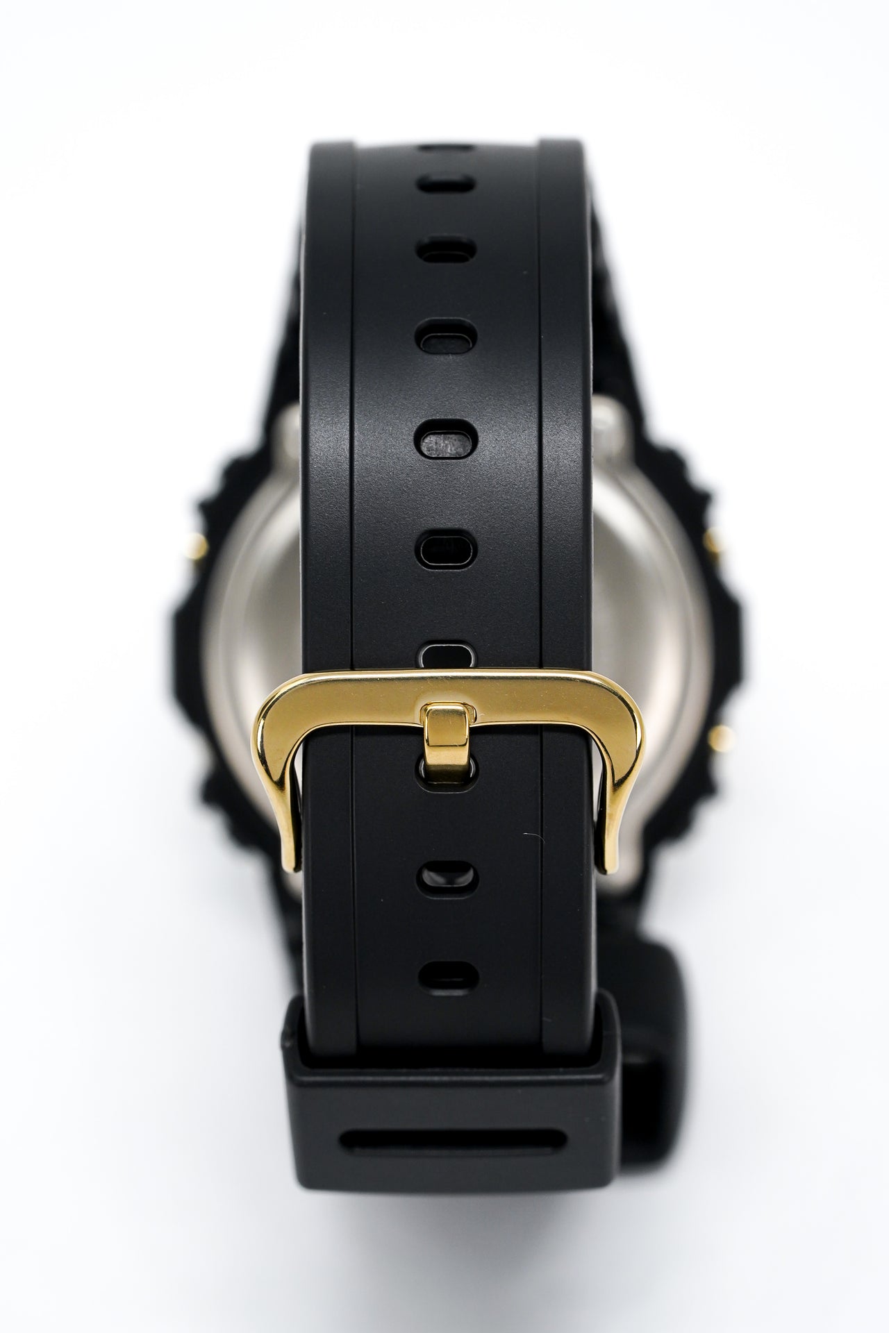 Casio G-Shock Watch Men's Square Metallic Gold Mirror Face DW