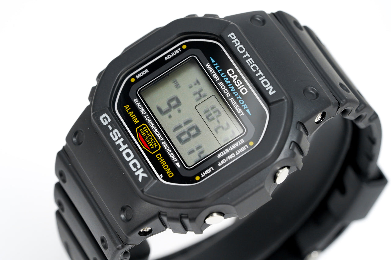Casio G-Shock Watch Men's Origin Black DW-5600E-1VDF – Watches 