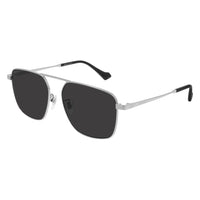 Thumbnail for Gucci Men's Sunglasses Classic Square Silver Black